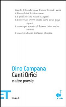 Canti orfici by Dino Campana