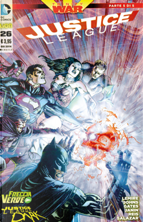 Justice League n. 26 by Geoff Jones, Jeff Lemire, Sterling Gates