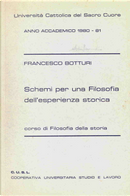 Schemi per una Filosofia dell'esperienza storica by Francesco Botturi