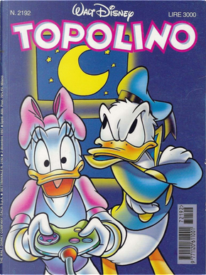 Topolino n. 2192 by Augusto Macchetto, Bruno Enna, Carlo Panaro, Gianfranco Cordara, Pierpaolo Pelò, Rodolfo Cimino