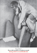 Ricerca della comodità in una poltrona scomoda by Bruno Munari