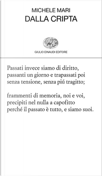 Dalla cripta by Michele Mari