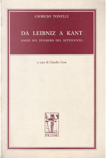 Da Leibniz a Kant by Giorgio Tonelli
