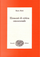 Elementi di critica omosessuale by Mario Mieli