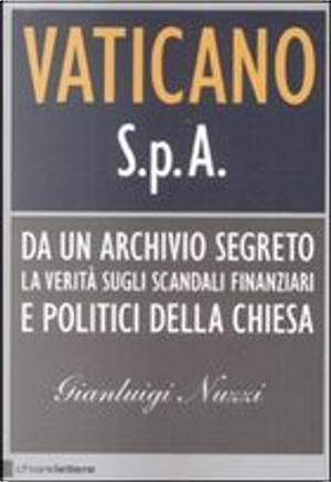 Vaticano S.p.A. by Gianluigi Nuzzi