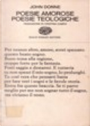 Poesie amorose Poesie teologiche by John Donne