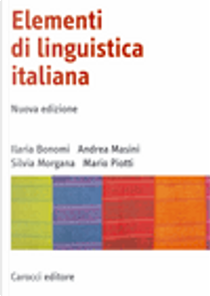 Elementi di linguistica italiana