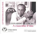 A ciascuno il suo. Audiolibro. CD Audio formato MP3 by Leonardo Sciascia