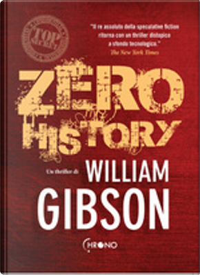 Zero History by William Gibson