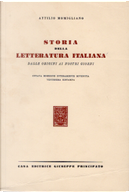 Storia della Letteratura Italiana by Attilio Momigliano