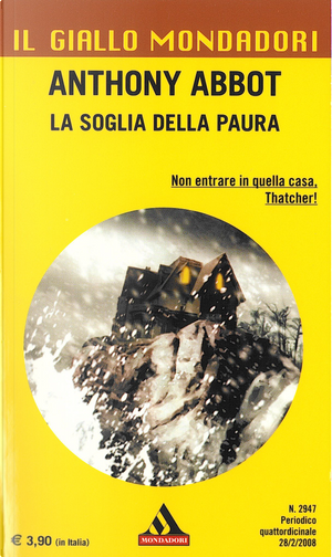 La soglia della paura by Anthony Abbot