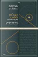 Cos'è uno scandalo by Roland Barthes