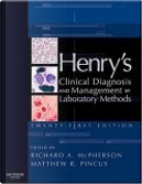 Henry's Clinical Diagnosis and Management by Laboratory Methods by Matthew R. Pincus, Richard A. McPherson