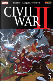 Civil War II #5 by Brian Michael Bendis, Chip Zdarsky, Enrique Carrion