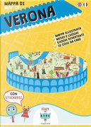 Mappa di Verona illustrata. Con adesivi by Donata Piva, Sara Dania