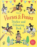 Horses and ponies sticker and colouring book by Fiona Patchett