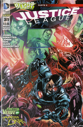 Justice League n. 31 by Geoff Jones, J. M. DeMatteis, Jeff Lemire