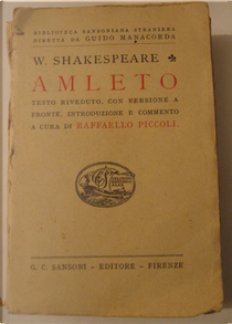 Amleto by William Shakespeare