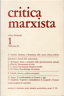 Critica marxista Anno XXVI n. 1 (1988) by Alberto Oliverio, Aldo Zanardo, Antonio Di Meo, Gaetano Di Chiara, Gian Luigi Gessa, Giovanni Berlinguer