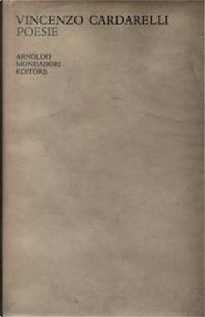 Poesie by Vincenzo Cardarelli