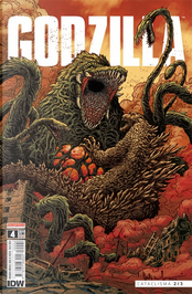 Godzilla #4 by Cullen Bunn