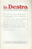 La Destra - Anno II n. 10 by Armando Plebe, Armin Mohler, Mircea Eliade, Pierre Pascal, Prezzolini Giuseppe, Thomas Molnar