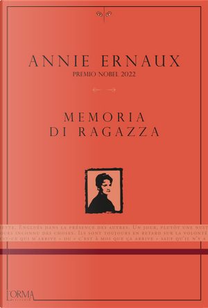 Memoria di ragazza by Annie Ernaux