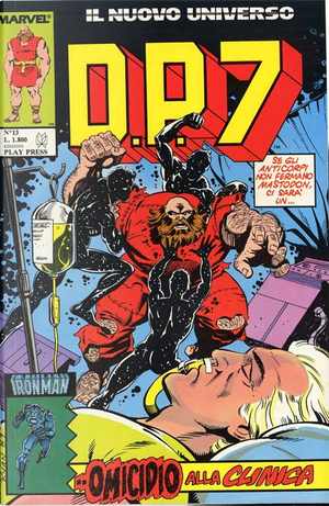 D.P.7 n. 13 by Bob Layton, David Michelinie, Jerry Bingham, Mark Gruenwald, Paul Ryan