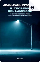 Il teorema del lampione by Jean-Paul Fitoussi