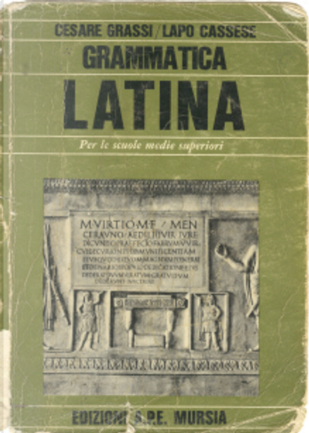 Grammatica Latina di Cesare Grassi, Lapo Cassese, Edizioni A.P.E.