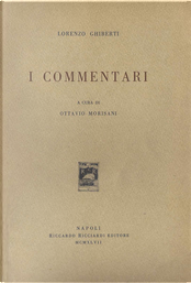 I commentari by Lorenzo Ghiberti