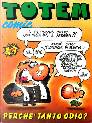 Totem Comic n. 141, anno VIII, 15 maggio 1994 by David Lubrano, Edika, Enrique Ventura, Forges, François Thomas, Ivà, Jean-Michel Thiriet, Jorge Gomez, José Luis Martin, Juan Alvarez, Kim, Lluïsot, Luca Boschi, Massimo Caviglia, Max Greggio, Miguel Gallardo, Miguel Ángel Nieto, Palomo, Philippe Vuillemin, Ramón Boldú, René Pétillon, Romeu, Stefano Disegni