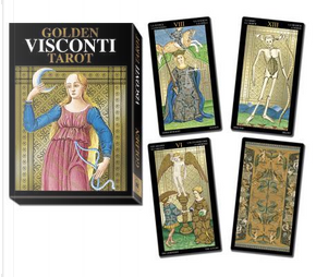 Golden Visconti Tarot by Lo Scarabeo
