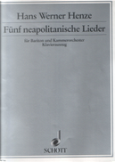 Fünf neapolitanische Lieder by Hans Werner Henze