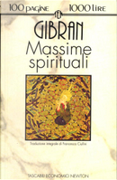 Massime spirituali by Khalil Gibran