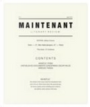 Maintenant, part I by Arthur Cravan