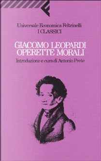 Operette morali by Giacomo Leopardi