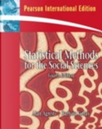 Statistical Methods for the Social Sciences by Alan Agresti, Barbara Finlay