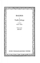 Baldus by Teofilo Folengo