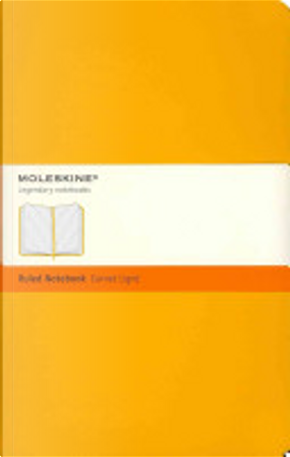 Moleskine Notebook Ruled Yellow Orange Large by Moleskine