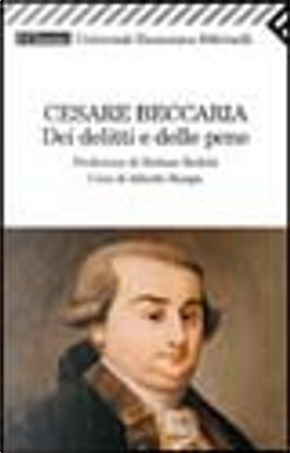 Dei delitti e delle pene by Cesare Beccaria
