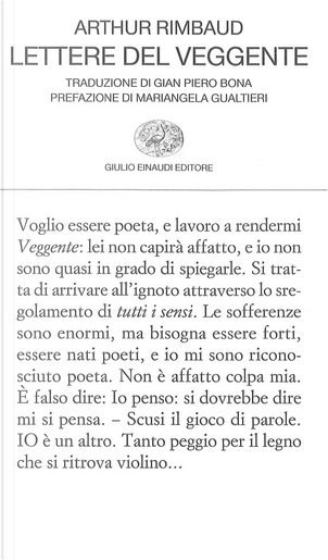 Lettere del veggente by Arthur Rimbaud