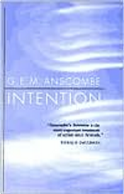Intention by G. E. M. Anscombe