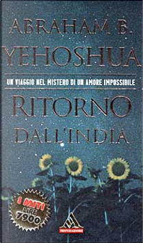 Ritorno dall'India by Abraham B. Yehoshua