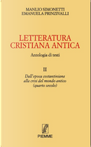 Letteratura cristiana by Emanuela Prinzivalli, Manlio Simonetti