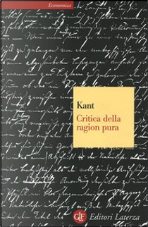 Critica della ragion pura by Immanuel Kant