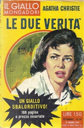 Le due verità by Agatha Christie, A. Mondadori, Economic pocket edition