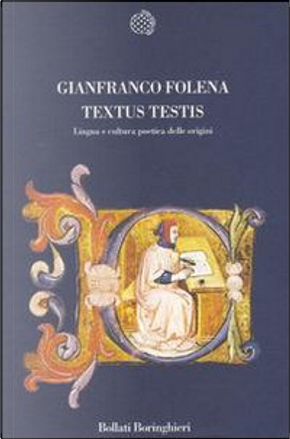 Textus testis by Gianfranco Folena