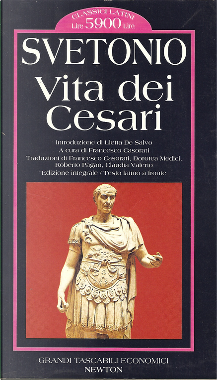 Vita dei Cesari by C. Tranquillo Svetonio, Newton Compton Editori, Economic  pocket edition - Anobii