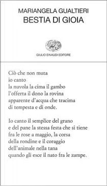 Bestia di gioia by Mariangela Gualtieri